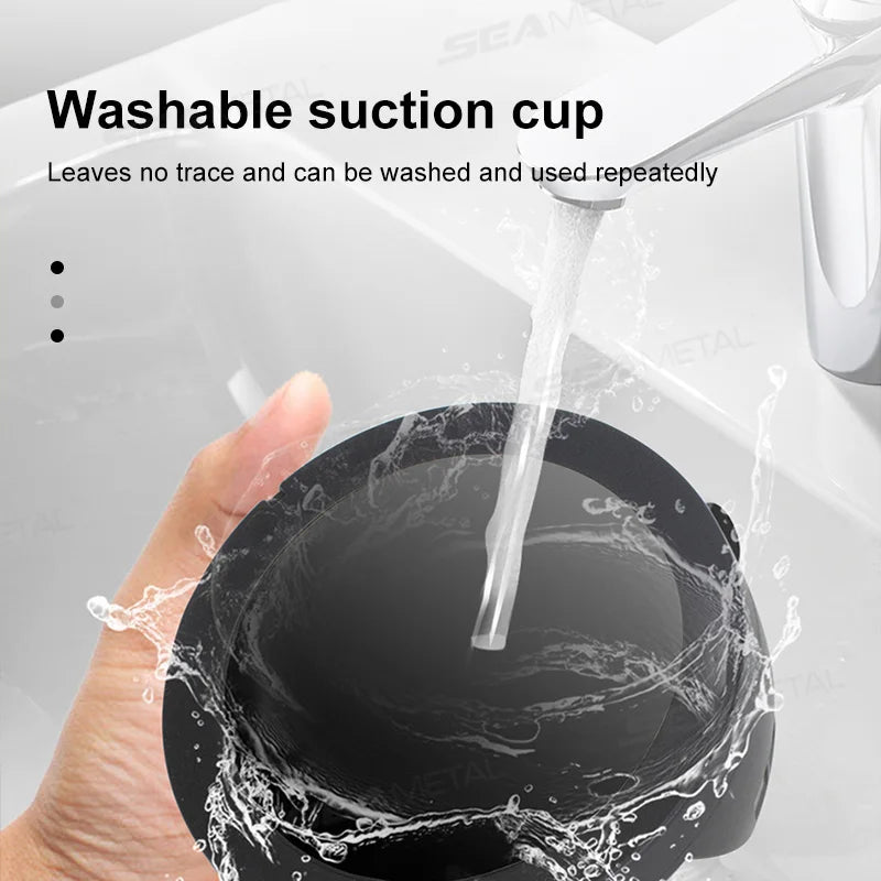 Car Dashboard Phone Holder with Rotatable Base and Anti-Slip Design