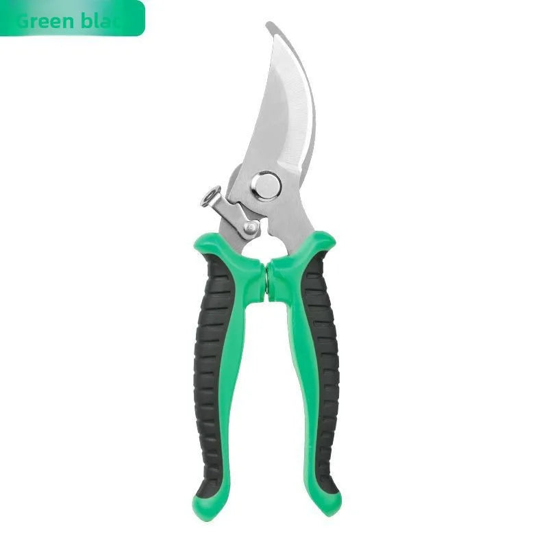 190mm Straight Head Pruning Shears Non-slip HandleStainless Steel Outils Manuels Household Bonsai Garden Scissors Pruing Shear