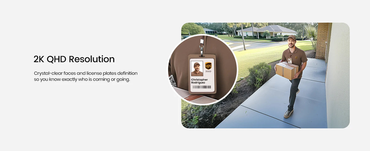 Dekco 3MP Solar Camera System 4 Cam Kit Wireless Camera System Outdoor 5000mAh Battery Wifi Camera AI Detection CCTV Camera Set