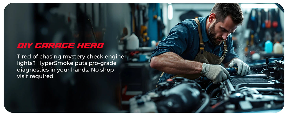 S11 AutoLine Pro HyperSmoke™ automobilska dimna mašina EVAP vakuumski tester curenja – prilagodljiv tlak –