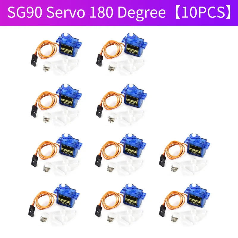 SG90 / MG90S Micro Servo Motor Packs