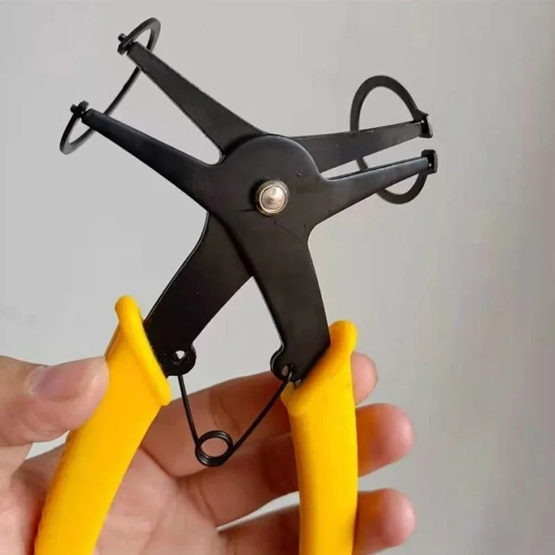Two-in-One Internal and External Circlip Pliers