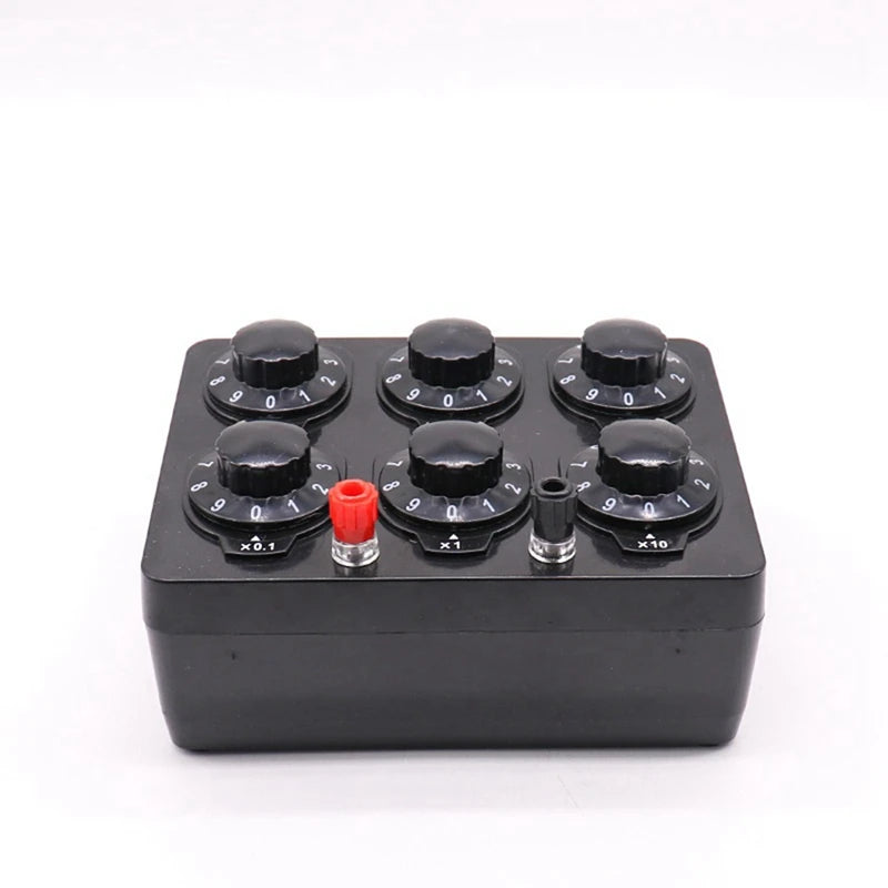 Caja de resistencia ajustable para enseñanza de electrónica