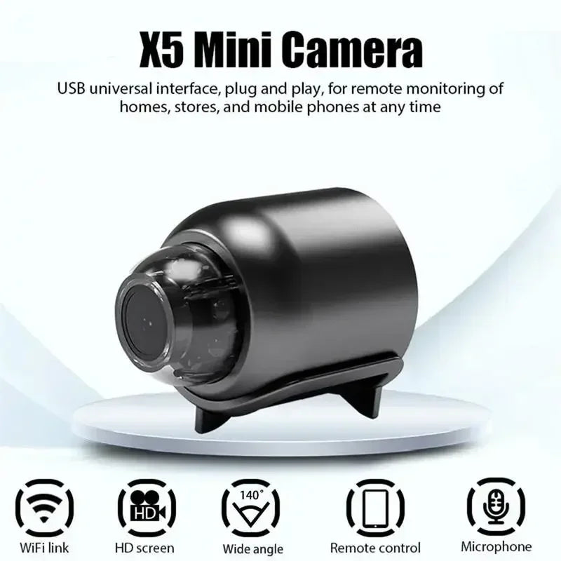 X5 1080P USB-Powered Mini WiFi Camera