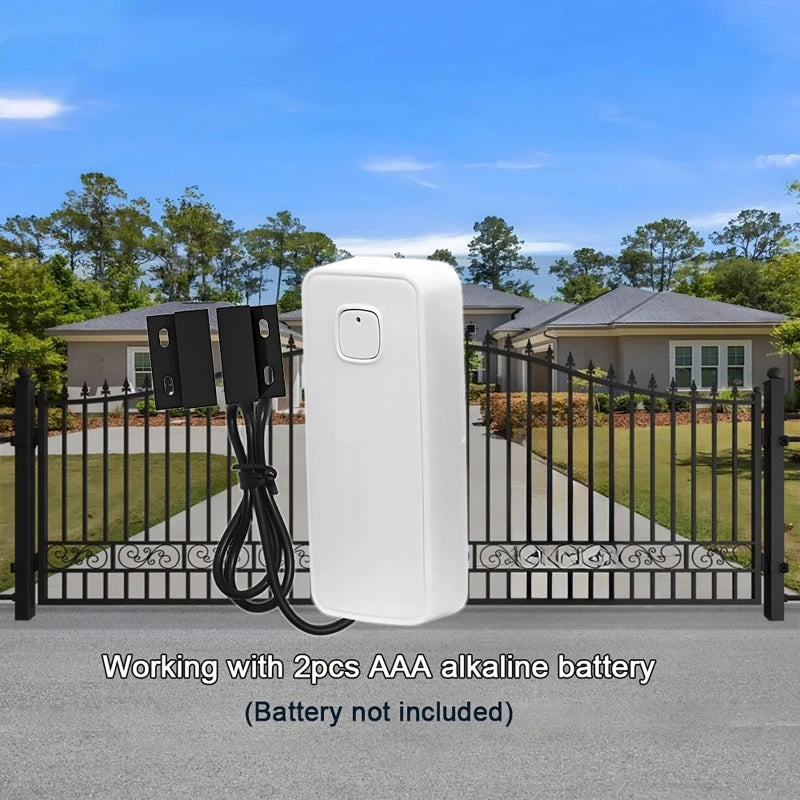 WiFi Magnetic Door and Window Contact Sensor