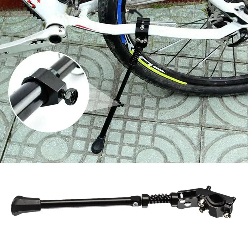 Adjustable Rear-Mount Bicycle Kickstand