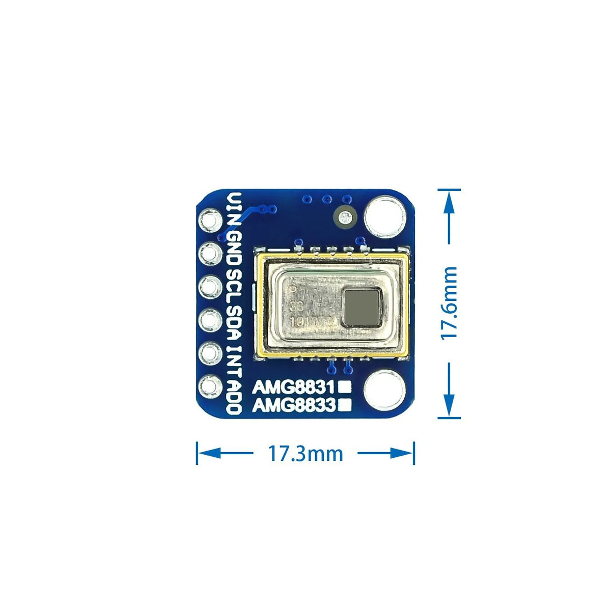 AMG8833 8 x 8 infrarood temperatuursensormodule