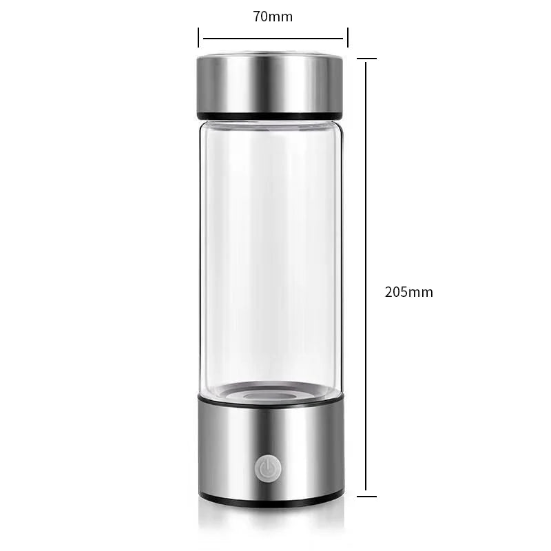 Portable Hydrogen-Rich Water Cup USB Rechargeable 420ml