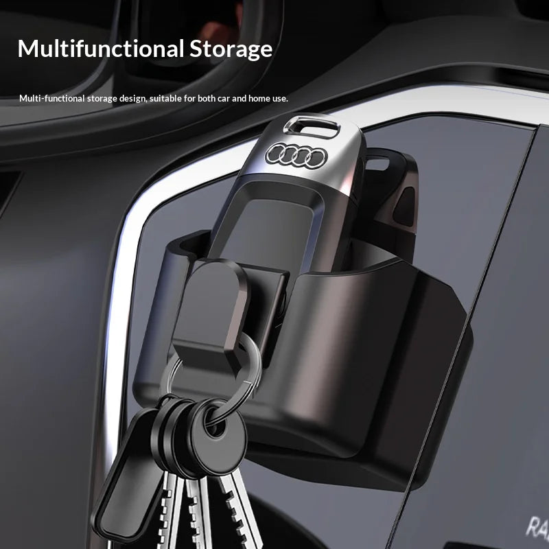 Black Car Key & Card Storage Organiser