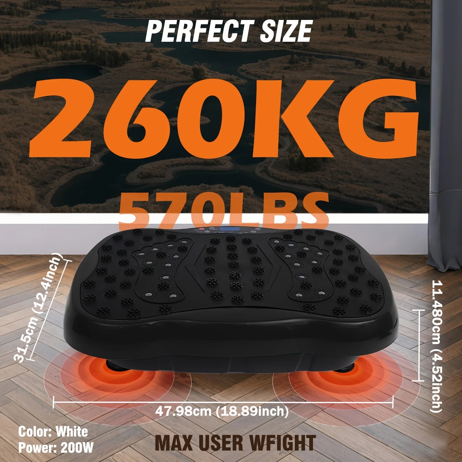 Magnetische Vibrationsplatte mit 200 Geschwindigkeiten
