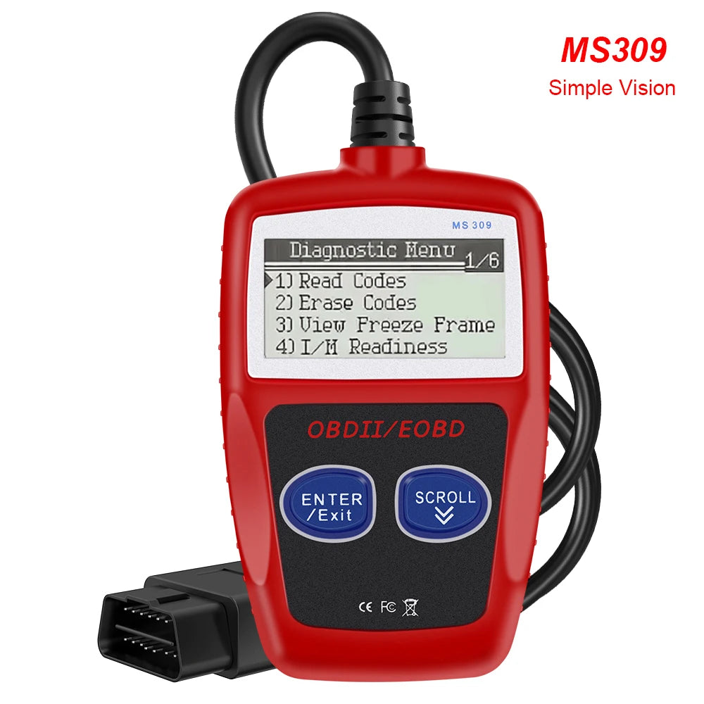 Lector de códigos OBD2 AINYSZIN para diagnóstico del motor