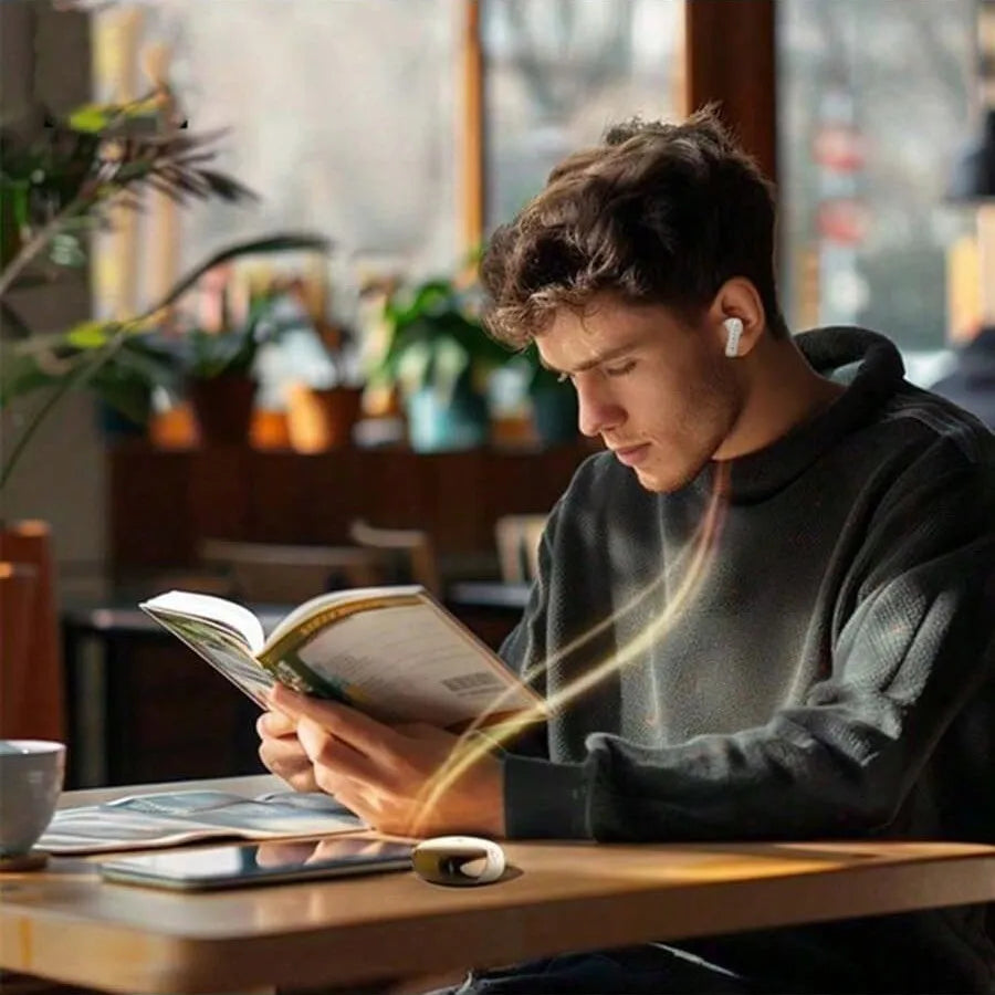 Bezdrôtové slúchadlá do uší Bluetooth 5.3 s mikrofónom a puzdrom