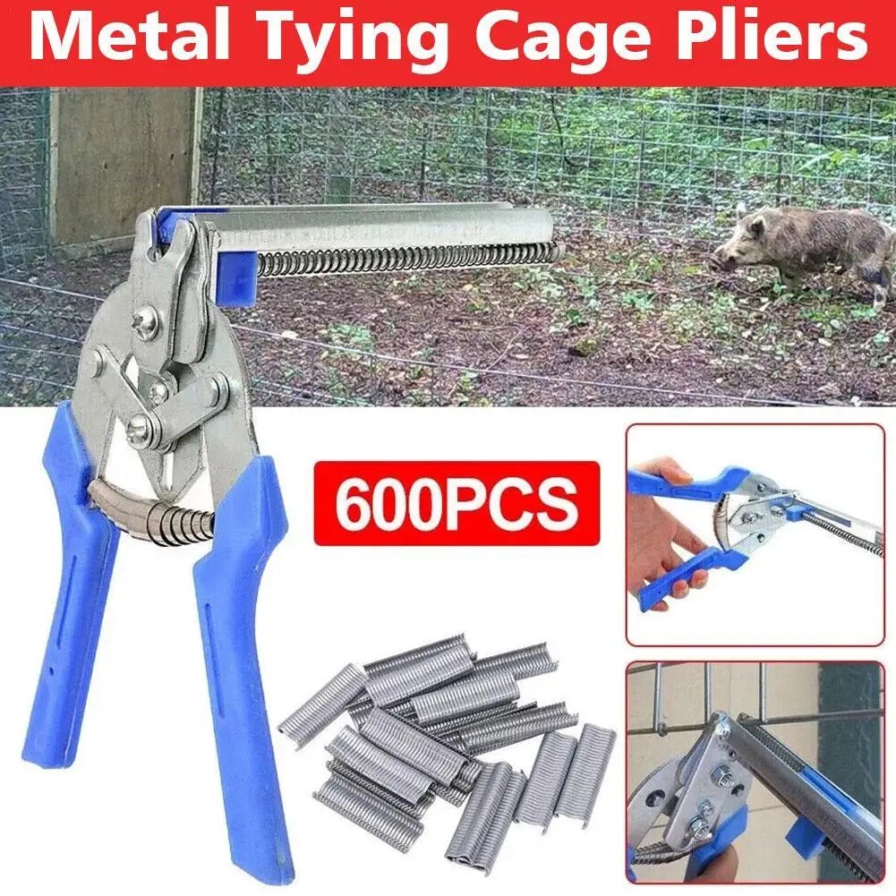 Snap Pliers Set for Animal Cages and Wire Fencing Repair