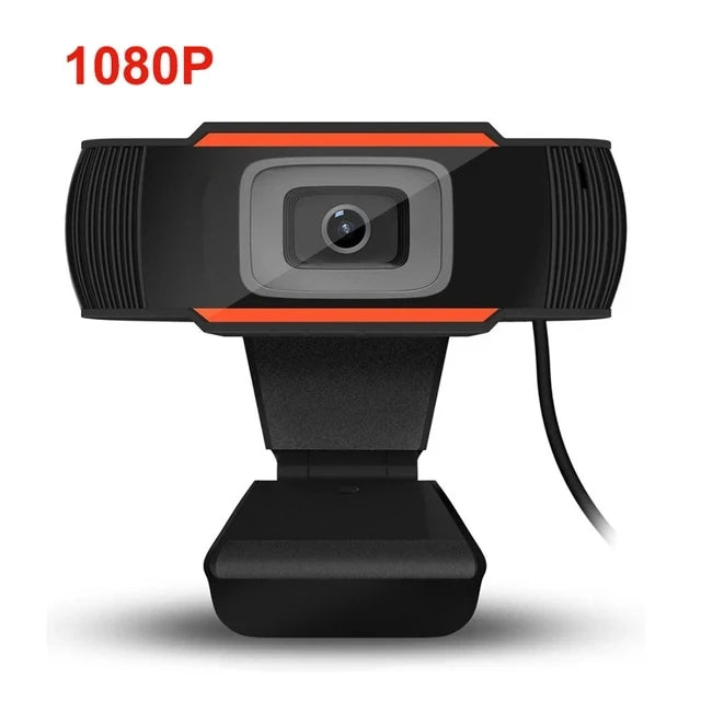 Mini USB HD Webcam with Microphone for PC and Desktop