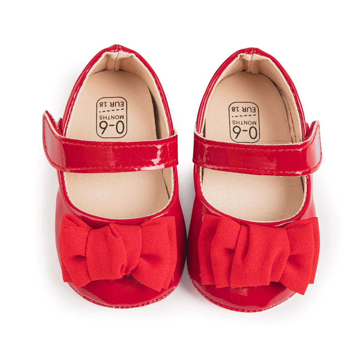 Baby Princess PU Toddler Shoes with Bow
