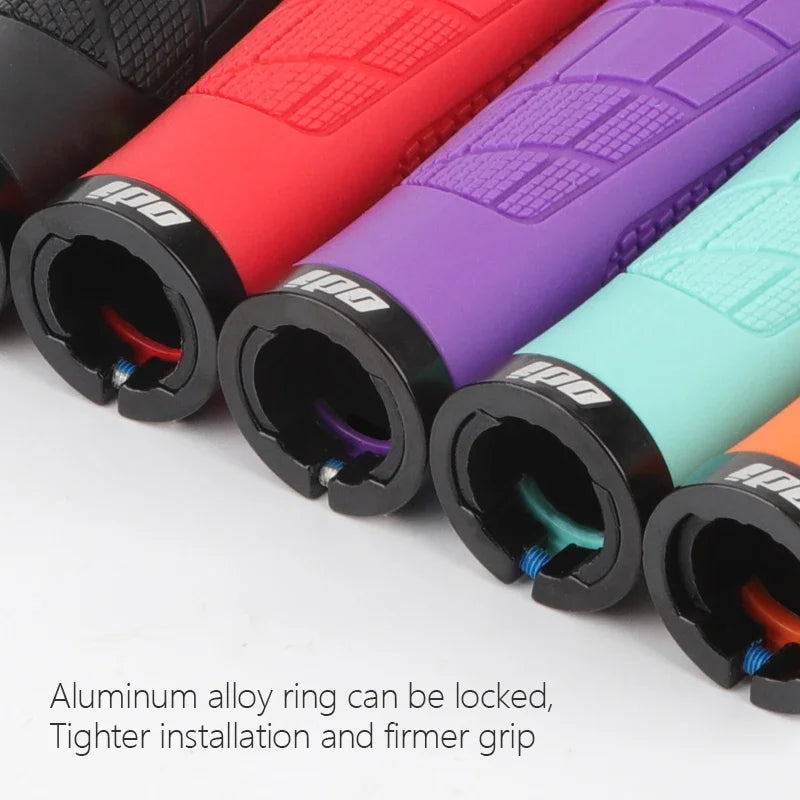 ODI Bicycle Handlebar Grip Lock On Mountain Bike Grip Soft Rubber MTB Cuffs 22.2mm Bicycle Handle Cover Non-slip Bike Handle