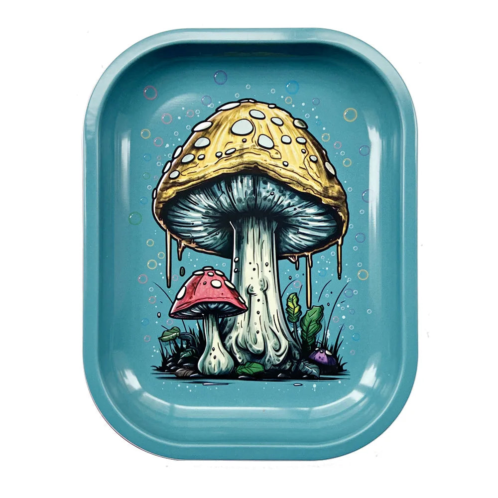 Printed Metal Storage Tray, 18 x 14cm