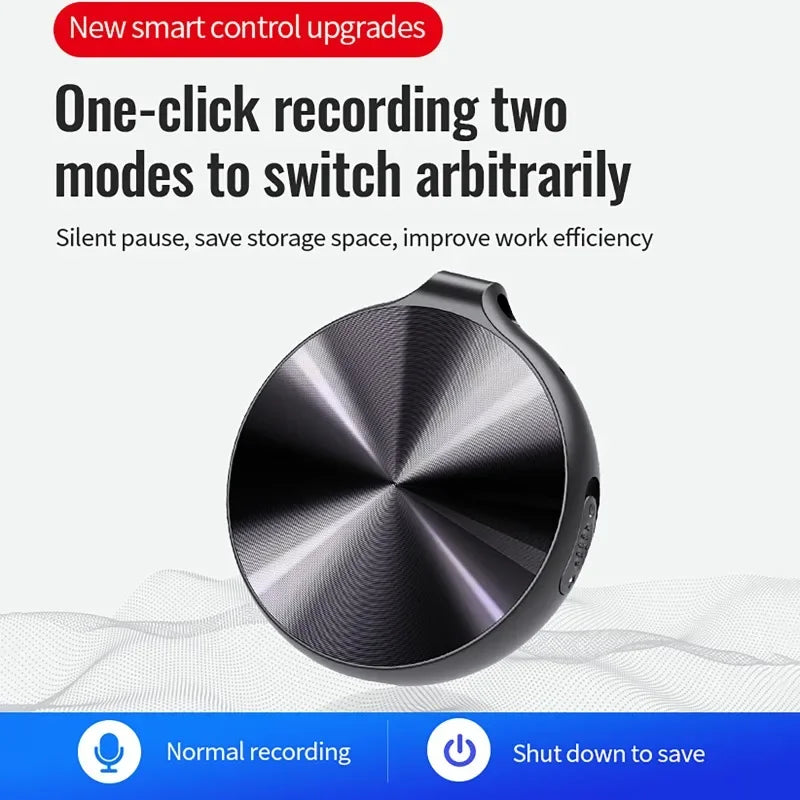 4GB-64GB Mini Keychain Voice Actiaved Recorder Portable HD Noise Reduction Microphone Digital Audio Sound Recording MP3 Player