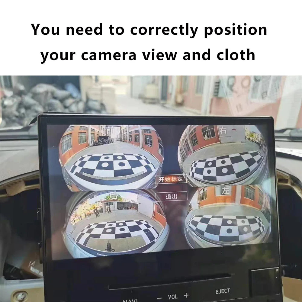 Automobile 360 Camera Calibration Cloth