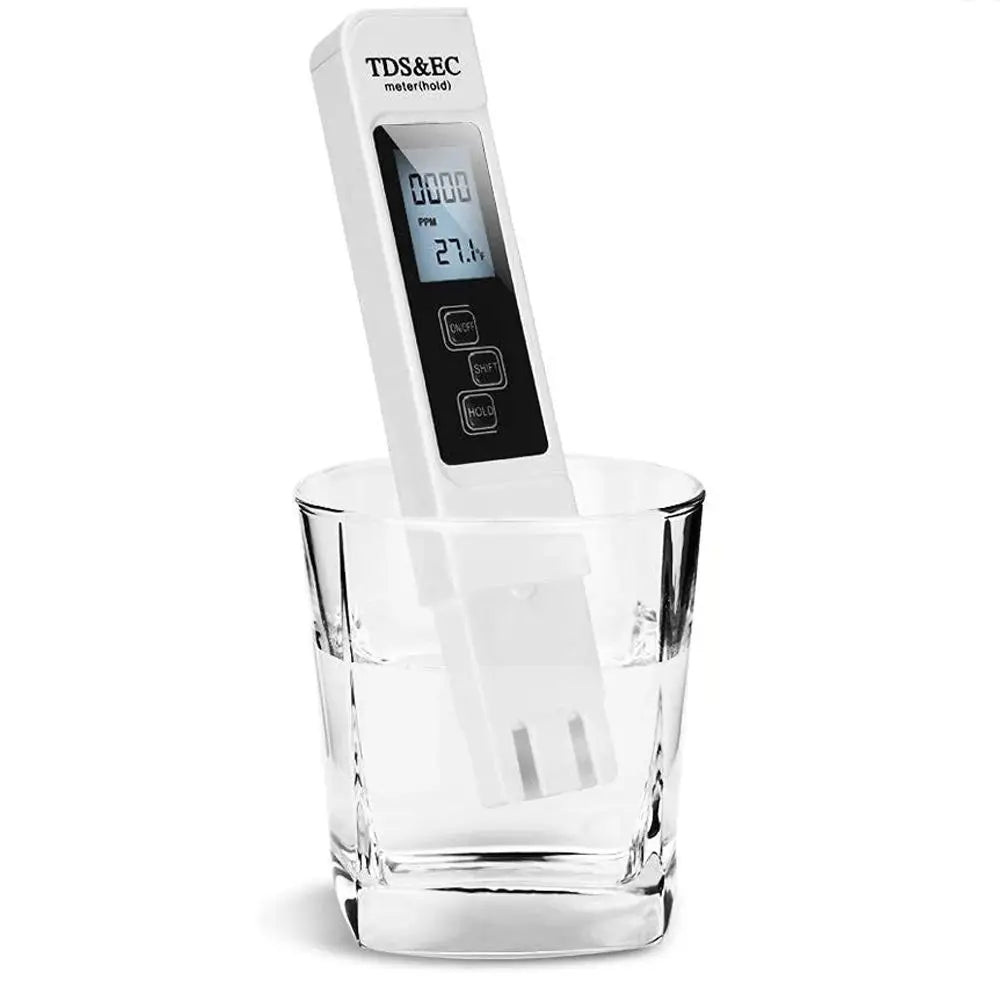 Digital TDS, EC and Temperature Tester