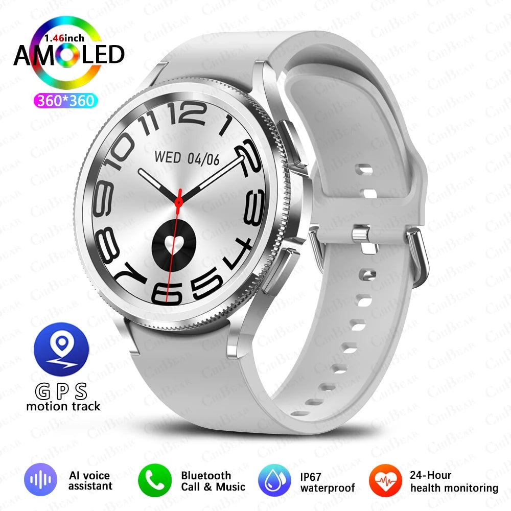1.46-Inch Round Smartwatch with Calling Features