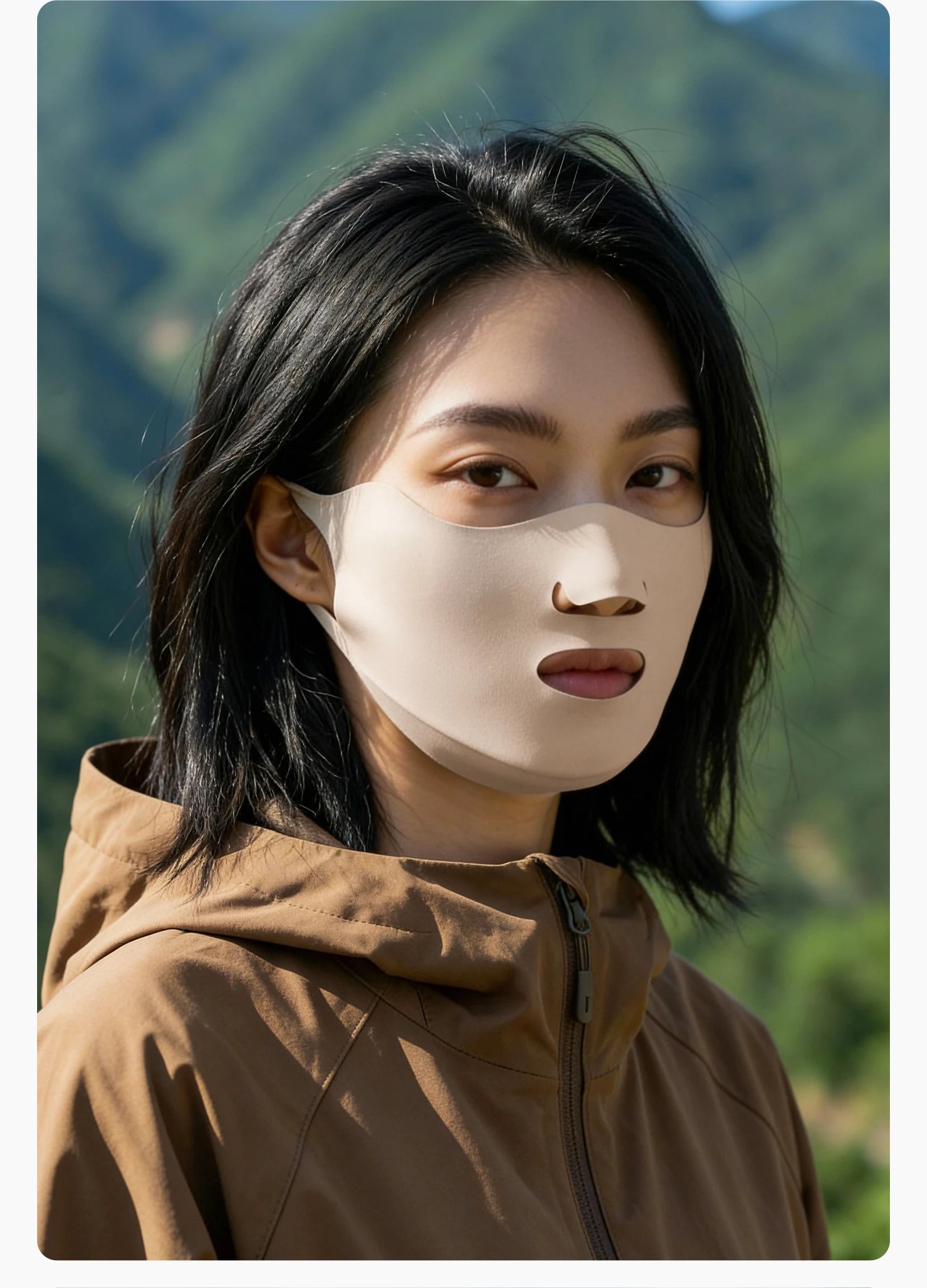 Cycling Face Mask with Fleece Inner Layer