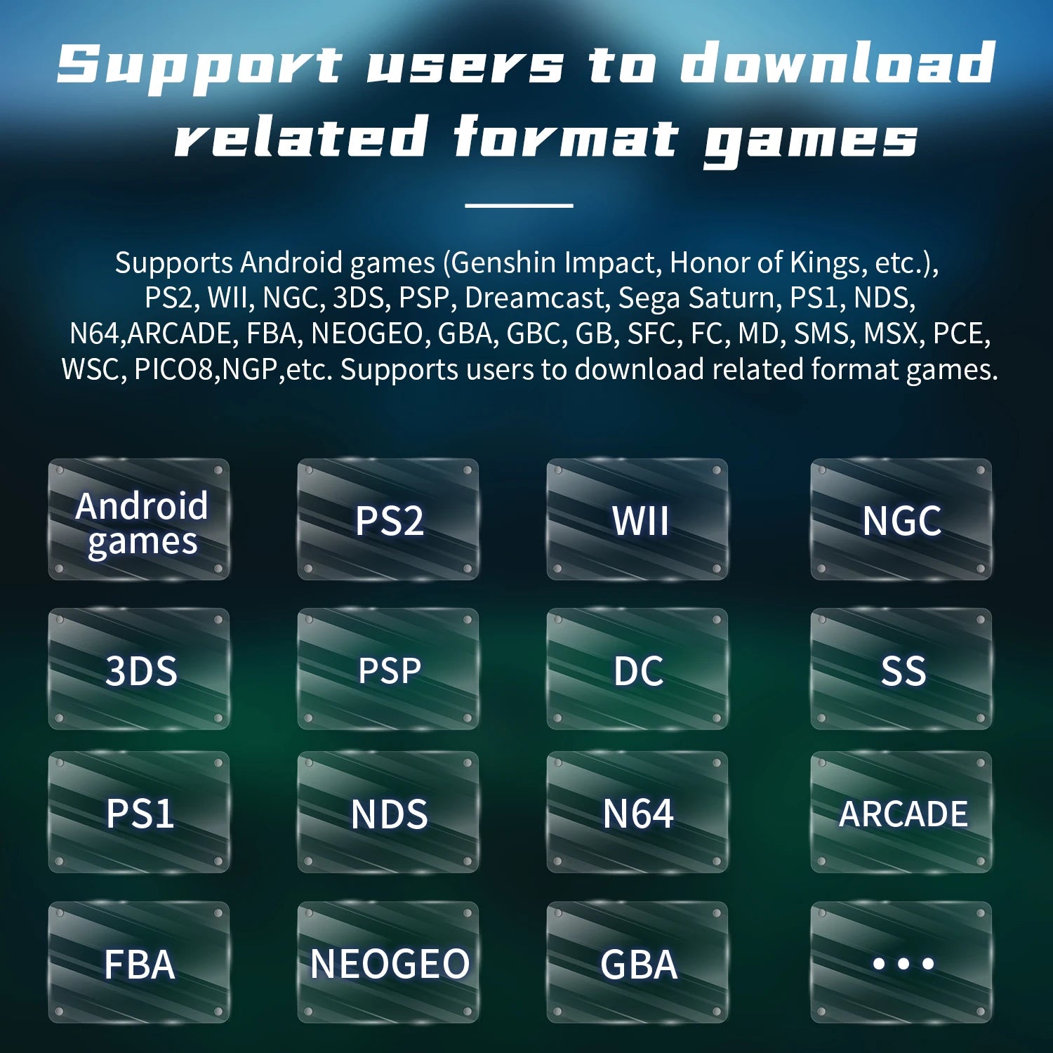 Przenośna konsola do gier Anbernic RGCube