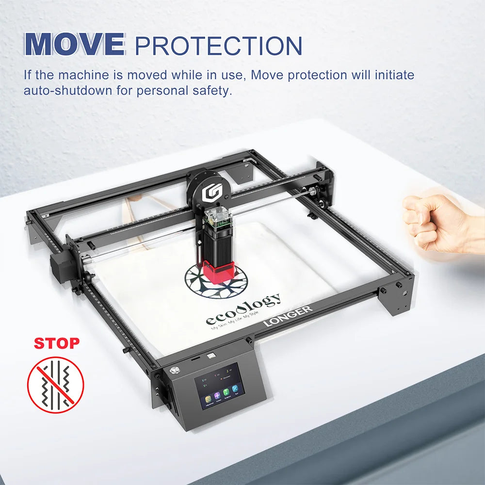 LONGER RAY5 10W Laser Engraver with Precision 0.06mm Spot