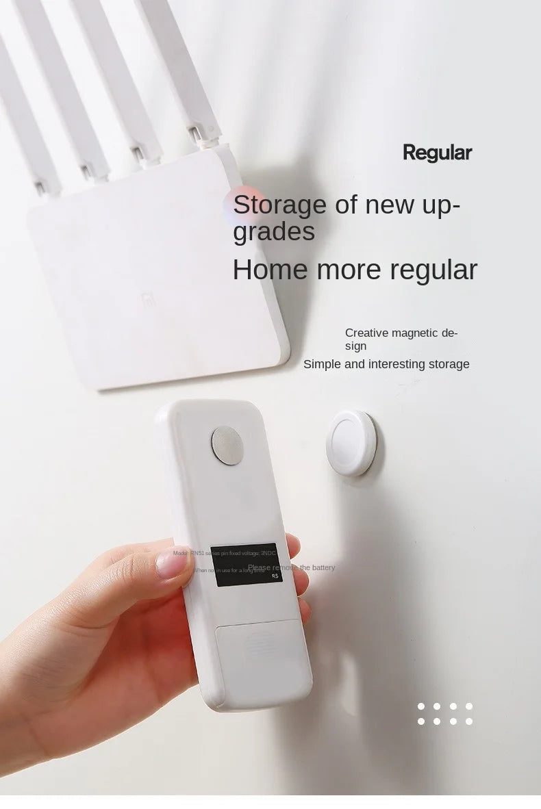 Magnetic Wall-Mount Remote Holders - Pack Options