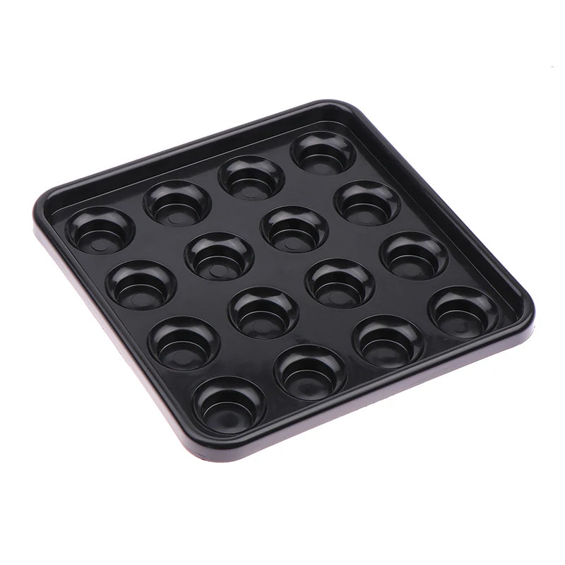 Billiardkugel-Aufbewahrungsablage, 25 × 25 cm