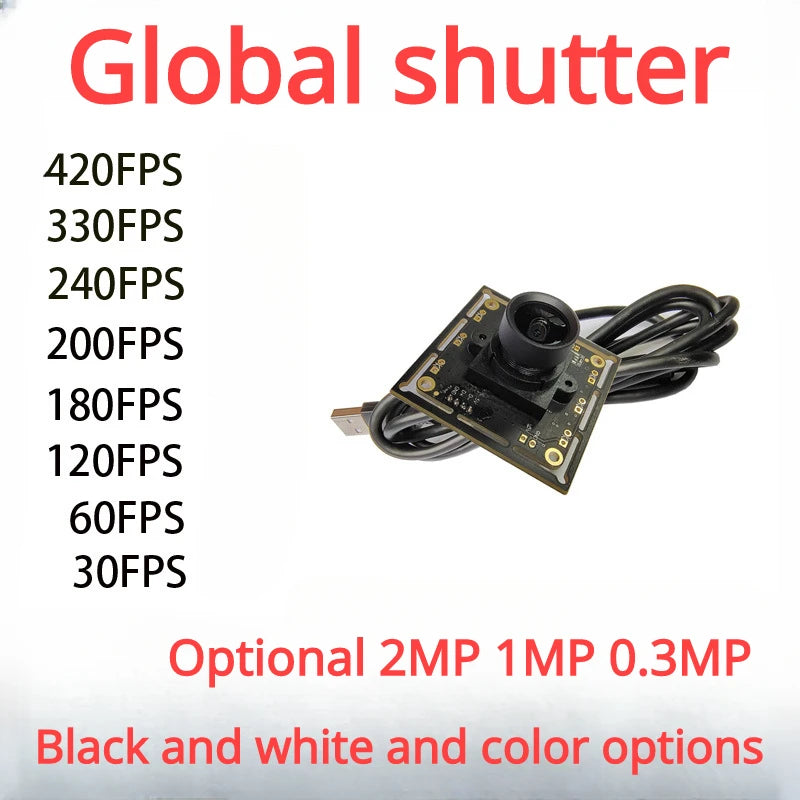 USB Camera Module 1MP 2MP 1080p High-Speed Monitoring