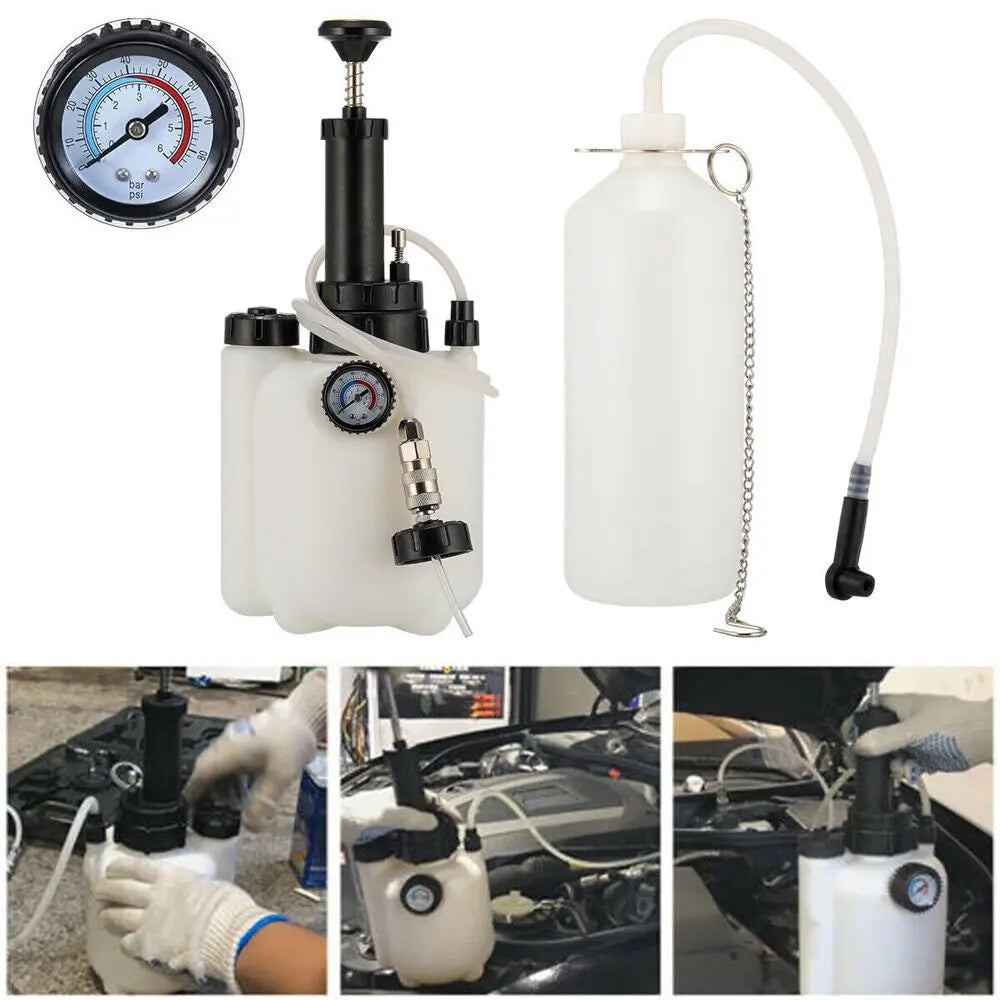 3L Pneumatic Brake & Clutch Fluid Bleeder Kit