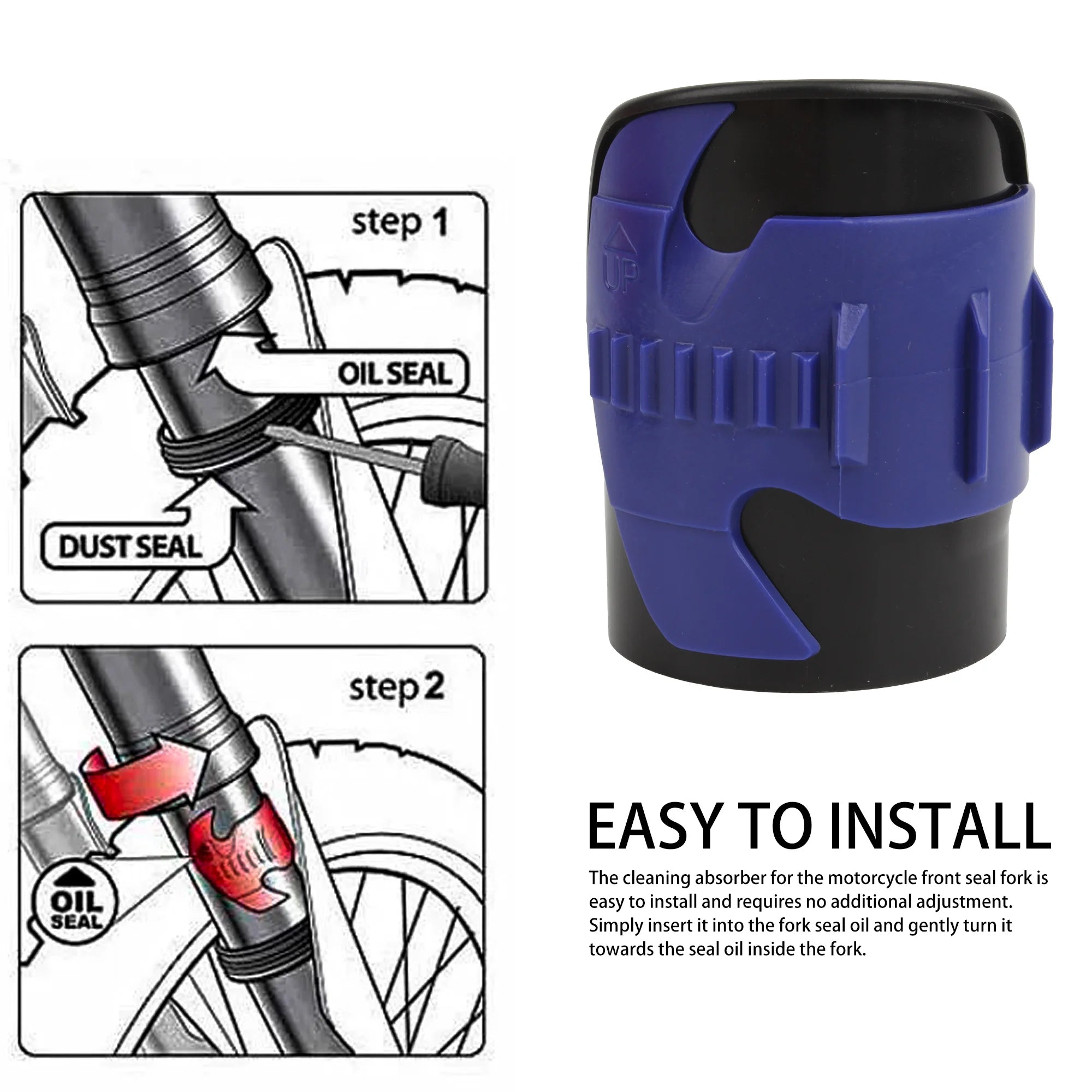 Dirt Pit Bike Front Shock Absorber Cleaner Tool For Motorcycle ATV Suspension Maintenance Kit Professional Motocross Accessories