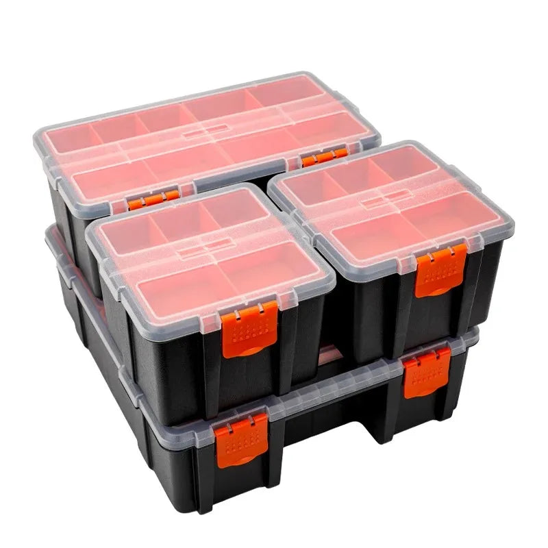 Hardware Storage Toolbox Multifunctional, Large Capacity, Thickened, Durable, Classifiable Storage Toolbox
