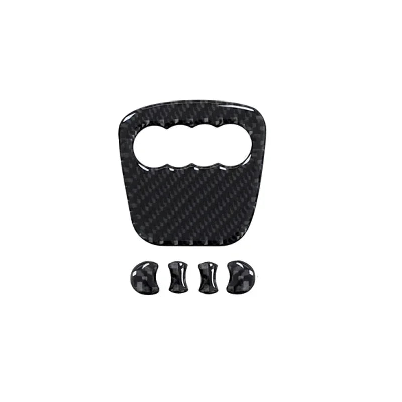 Carbon Fiber Steering Wheel Ring Trim for Audi A4 A6 Q5 Q7 A3