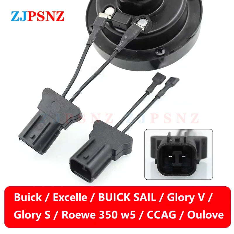 Car Snail Horn Plug UniversalHorn Socket Dedicated Horn Socket Conversion Plug Adapter Auto Horns Speaker Socket Adapter Parts