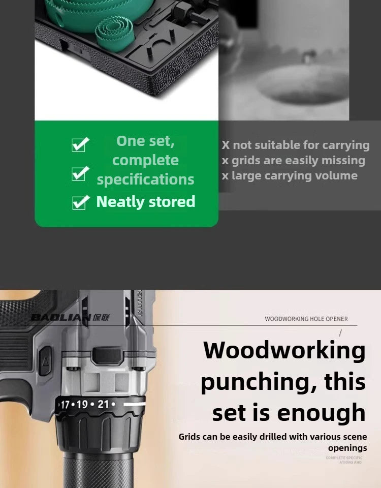 Woodworking Hole Saw Sets