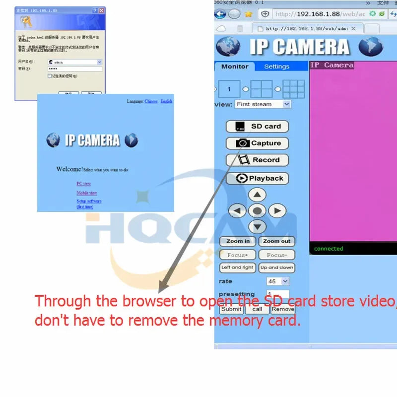 Mini WiFi IP bezpečnostná kamera s 5MP nahrávaním