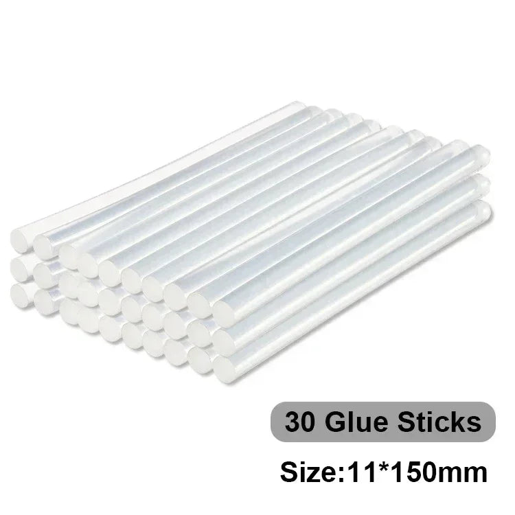 Cordless 11 mm Glue Gun and Stick Options