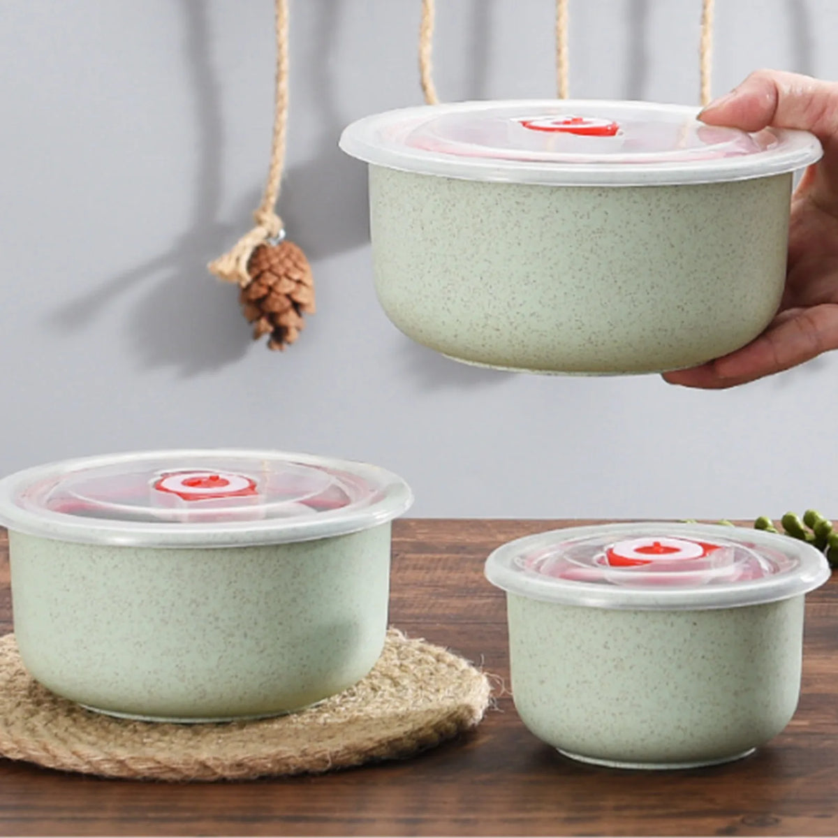 Food Storage Container Set, 300–900 ml, 3 Pieces