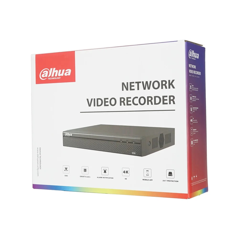 Dahua NVR2108HS-4KS3 NVR 8CH Compact 1U 1HDD Lite Network Video Recorder Support 4K H.265
