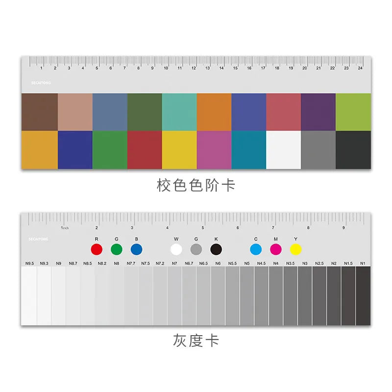 Camera Colour and Grey Reference Cards - Options