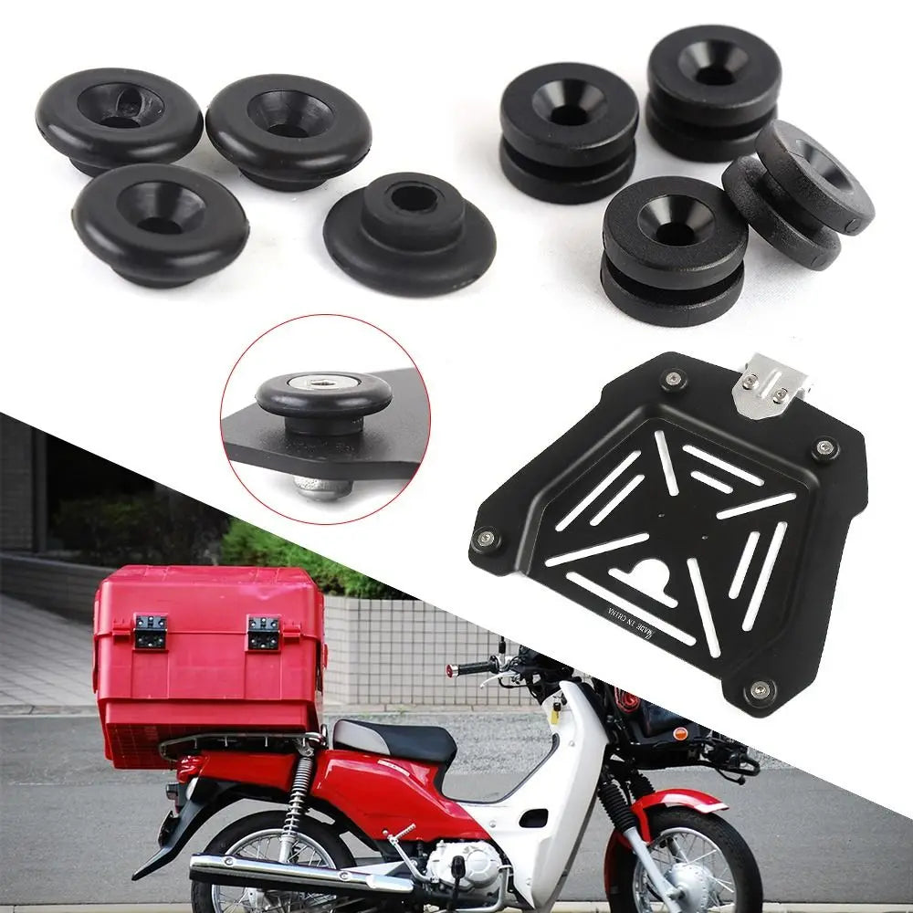 Motorcycle Top-Box Mounting Bushings, Pack of 4