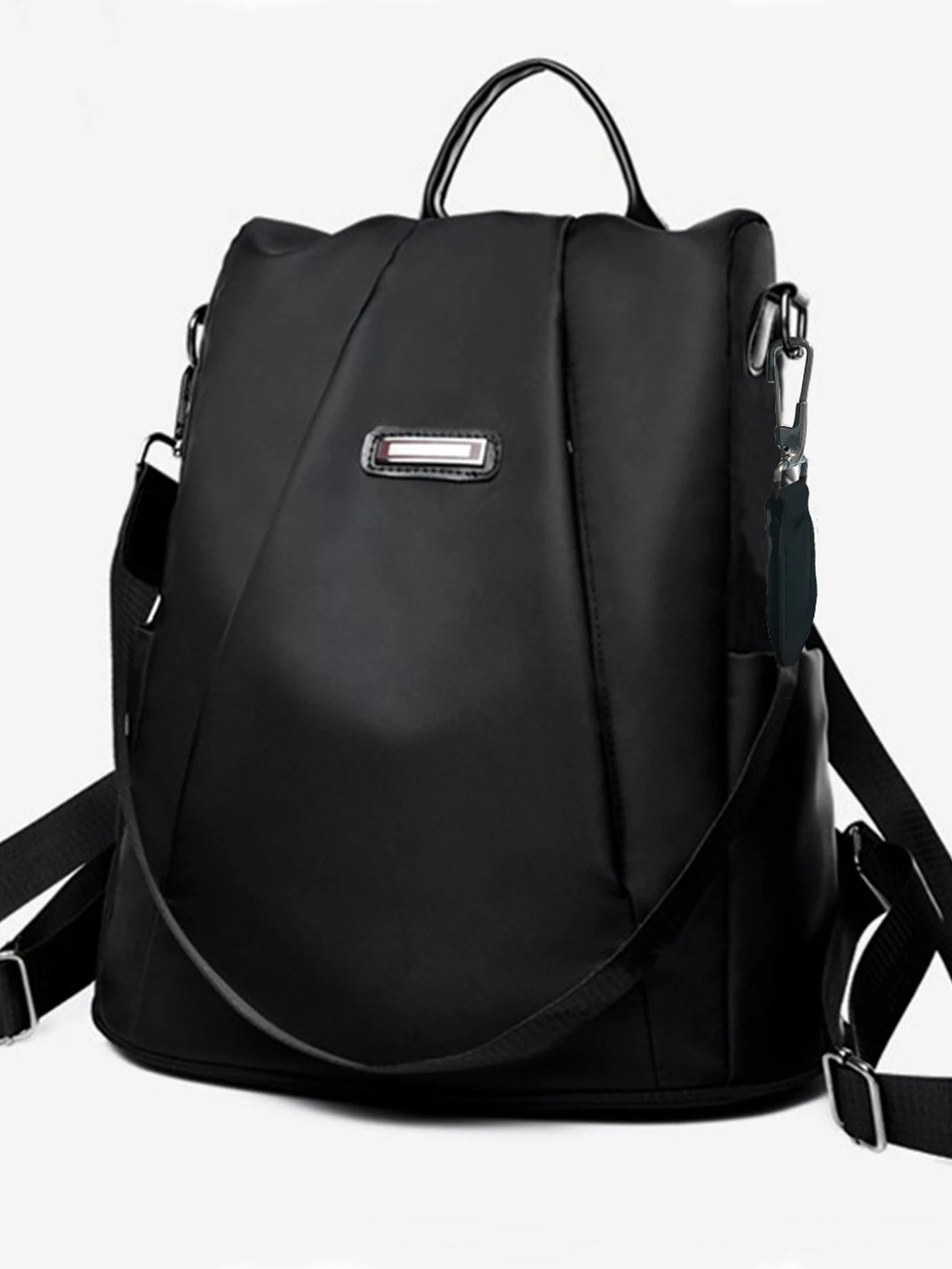 Neutral Style Backpack for Men and Women, with Three Carrying Straps, Suitable for Travel and Tourism Made of Nylon Material.