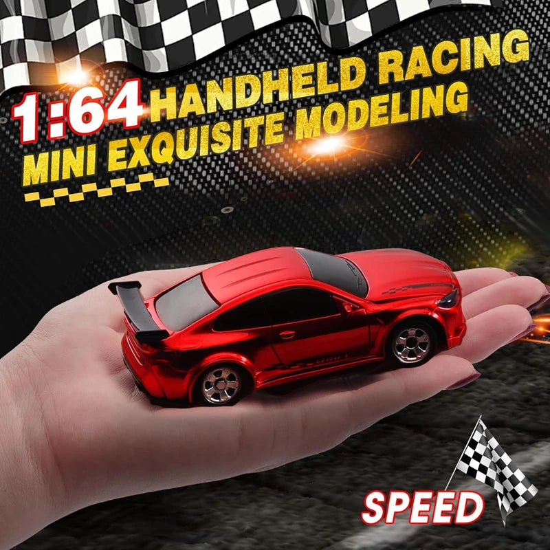 1/64 High‑Speed Drift RC Car 4WD Mini Racing Model