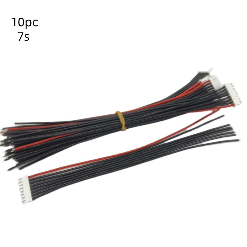 Prívodné vodiče balansovacieho konektora LiPo - balenie 10 ks, 1S až 8S