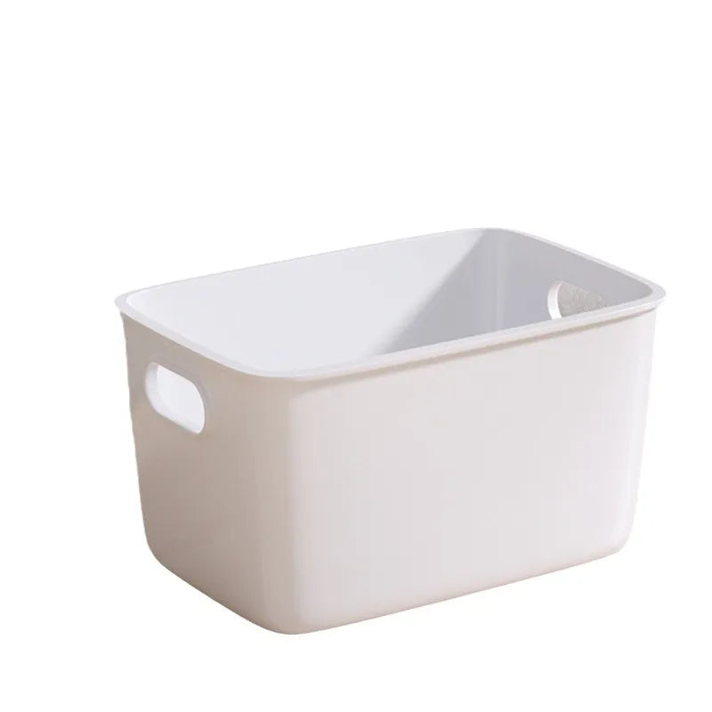 White Plastic Household Storage Box