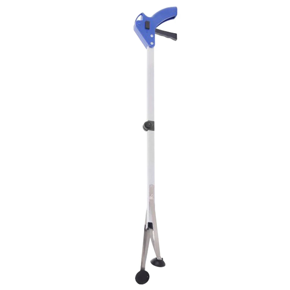 Folding Reacher Grabber with Rotating Head