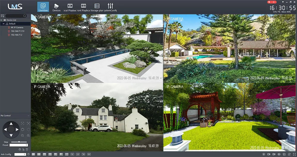 4K 8MP 30fps 4X 20X 30X 36X 300X 600X Zoom RTMP IP Camera IVM4200 P2P ONVIF IMX415 SD 256GB IP Camera P6slite App