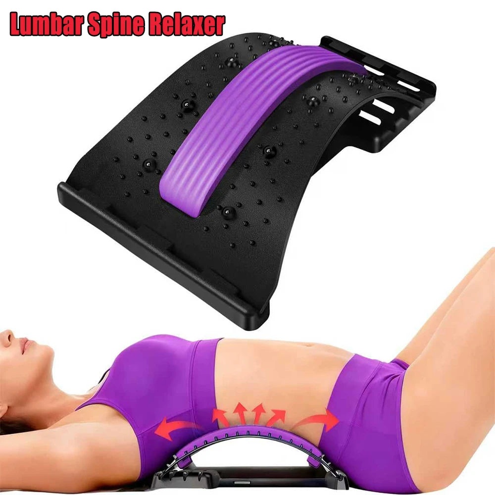 Adjustable Back Stretching Arch with Massage Points